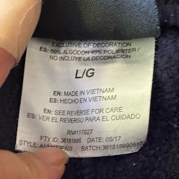 AND1 Navy Blue Jogger Pants - Picture 7 of 10